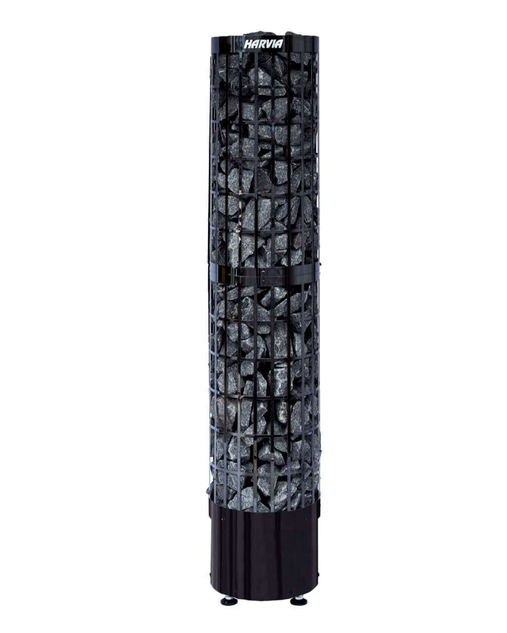 Harvia Cilindro Elektrosaunaofen PC66E black steel freigestellt