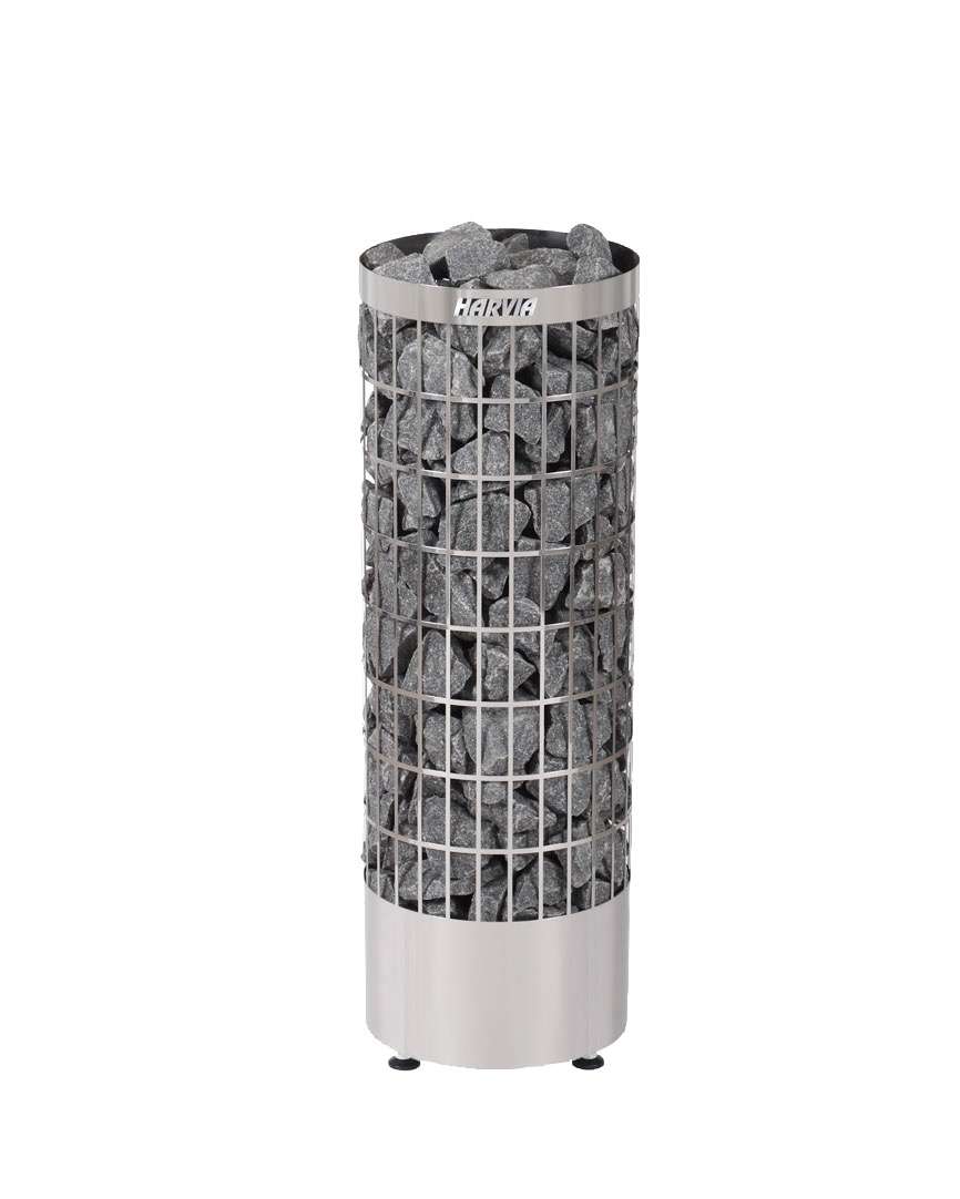 Harvia Cilindro PC70E PC90E Stahl freigestellt