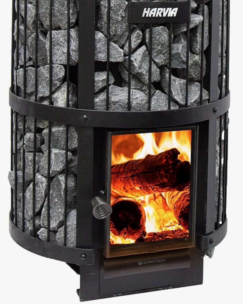 Harvia Legend 240 GreenFlame Holzsaunaofen freigestellt
