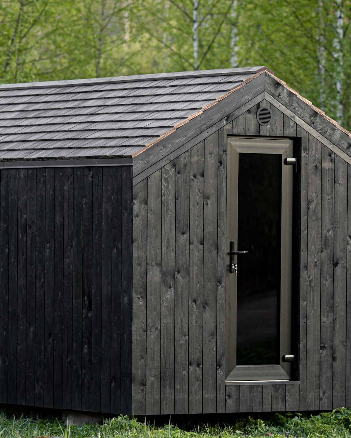 Barn Stretch 4M Gartensauna mit Vorraum mit verschließbarer Tür