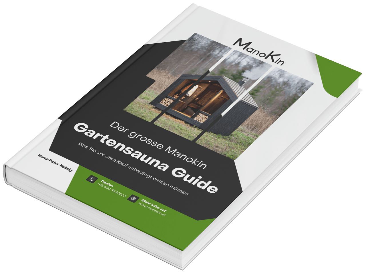 Manokin Gartensauna Guide Buchcover