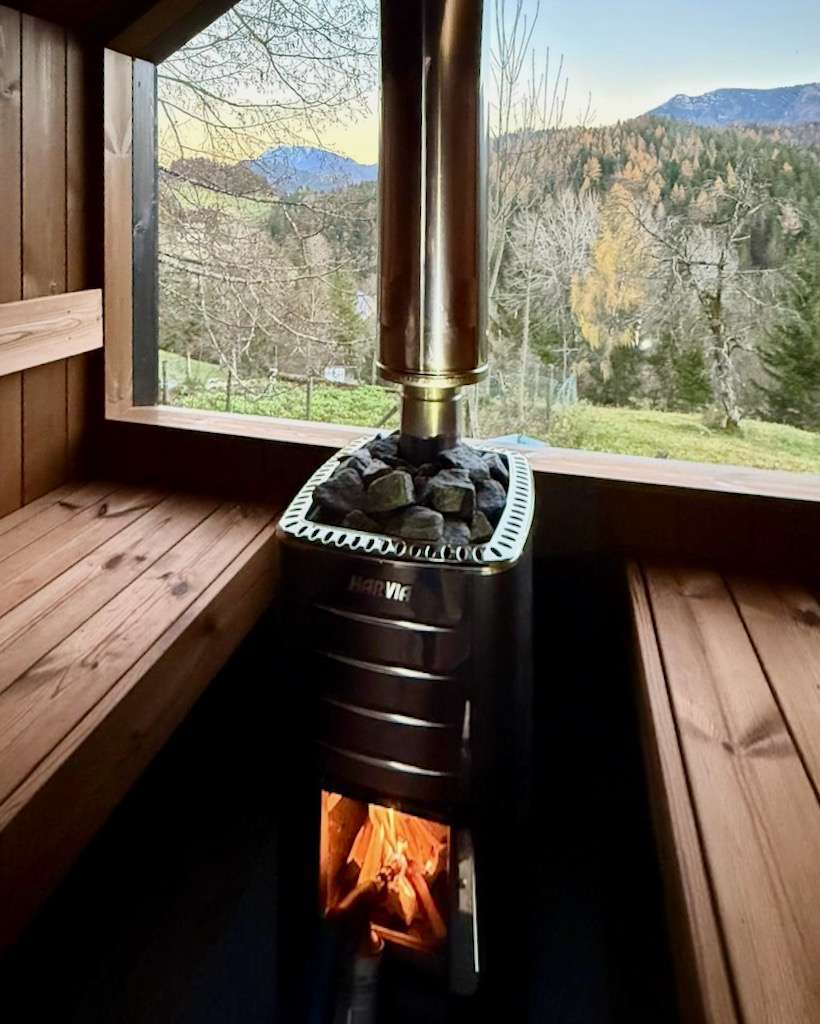 Barn Nordic Gartensauna mit Holzofen und Aussicht – ManoKin Barn Nordic Gartensauna mit Holzofen und Aussicht