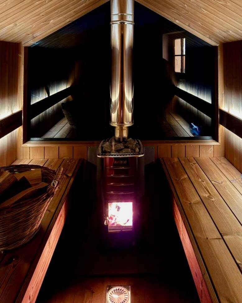 Barn Nordic Gartensauna mit herrlicher Athmosphaere durch Holzofen uai – ManoKin Barn Nordic Gartensauna mit herrlicher Athmosphäre durch Holzofen