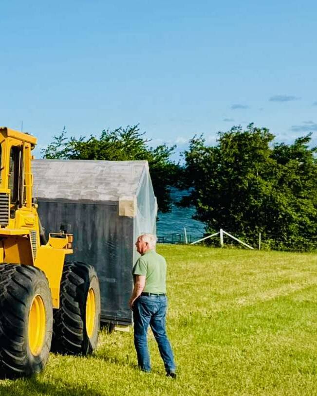 Gartensauna Lieferung und Montage