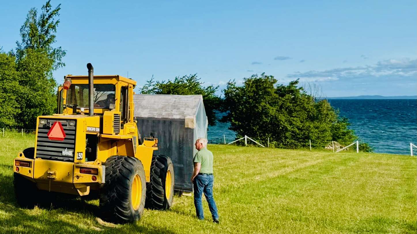 Gartensauna Lieferung und Montage