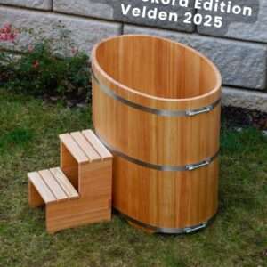 Sauna Tauchbecken aus Holz - Weltrekord Edition Feld 2025