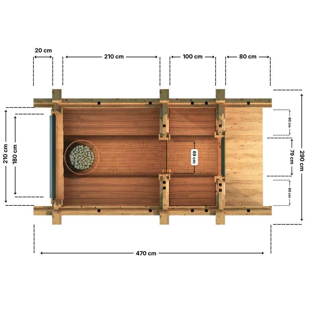 Boreana 47VV Grundriss