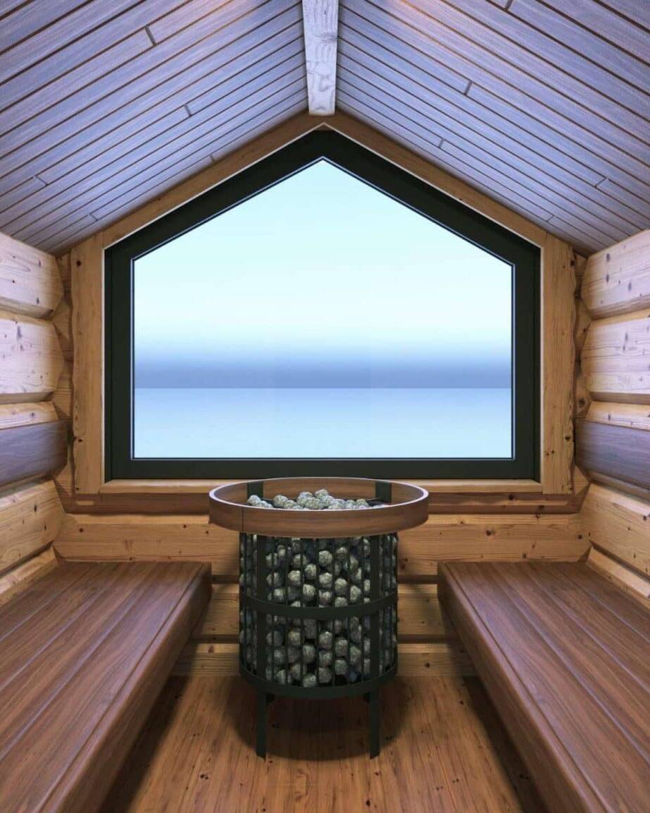 Boreana 47VV Innenansicht Saunaraum