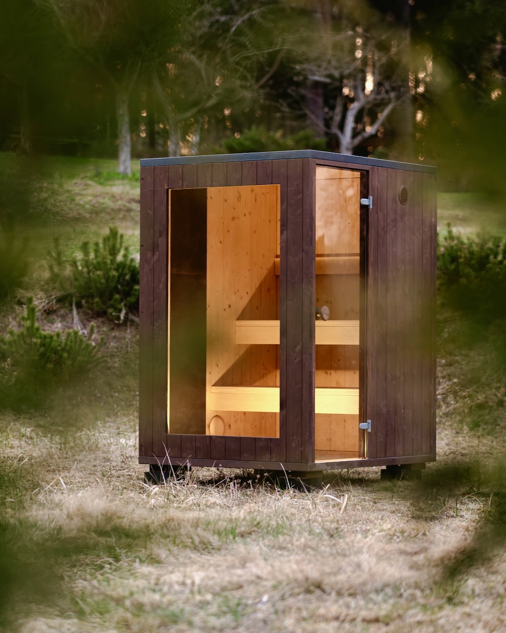 Mini Sauna spannendes modernes Design – ManoKin Mini Sauna spannendes, modernes Design