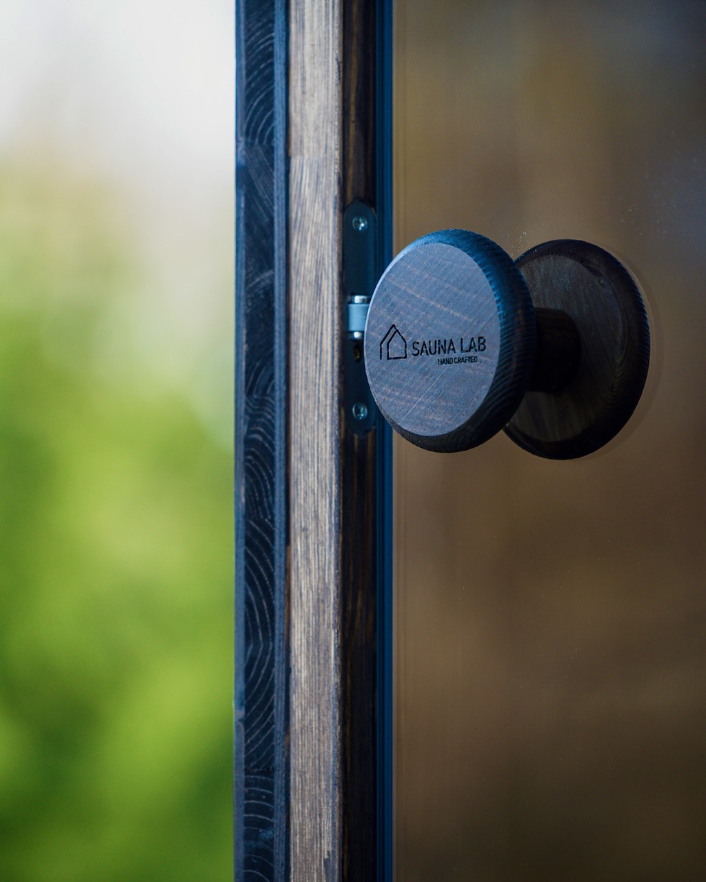 Therma Premium M Sauna Bausatz mit getoenter Ganzglastuer – ManoKin Therma Premium M Sauna Bausatz mit getönter Ganzglastür